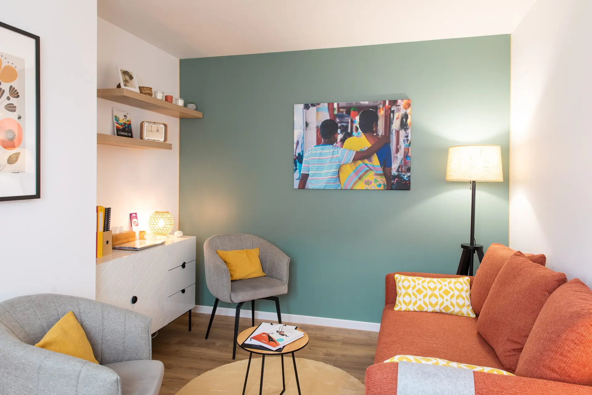 Cabinet de psychologie Le 12 Aparté à Acigné , salle de consultation d'Émilie Taloudec
